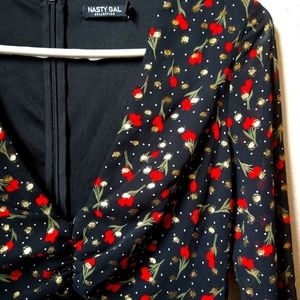 NastyGal dress with cutout